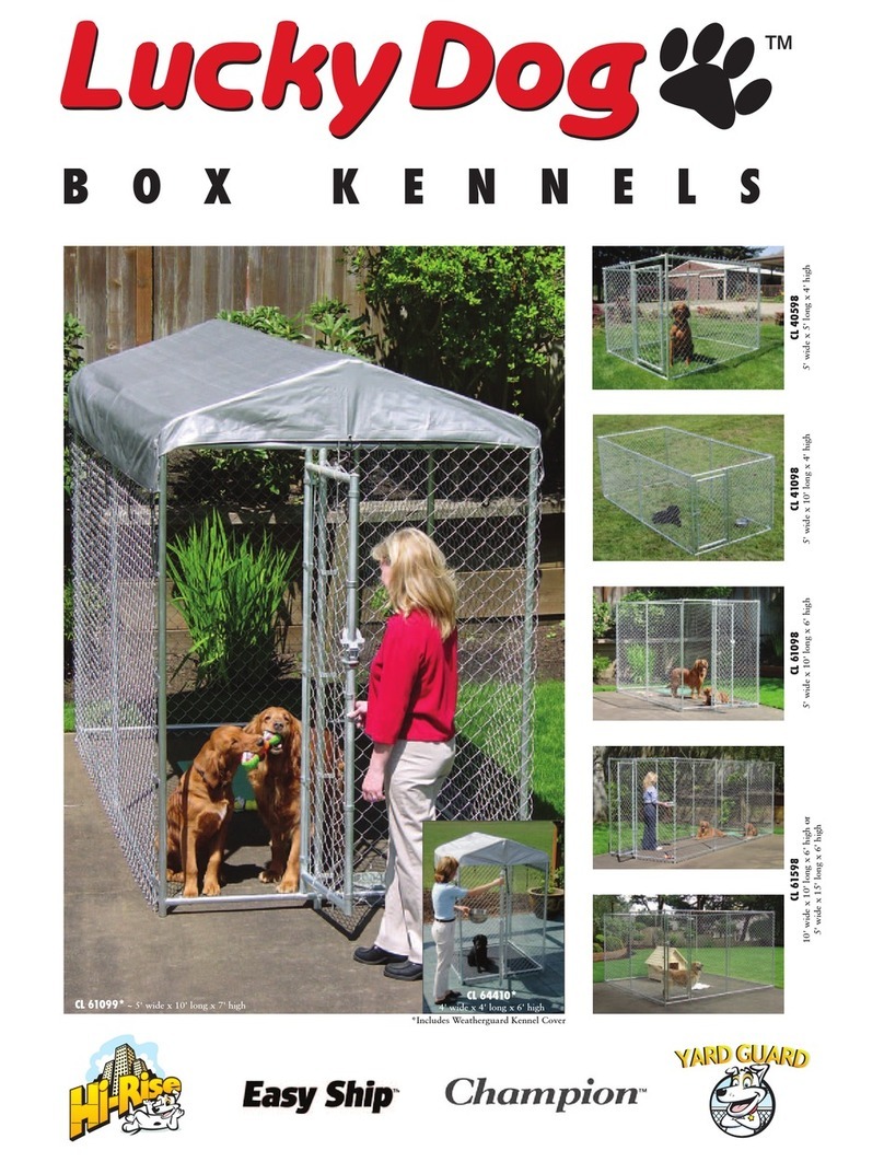 LUCKY DOG Easy Ship CL 61598 manual