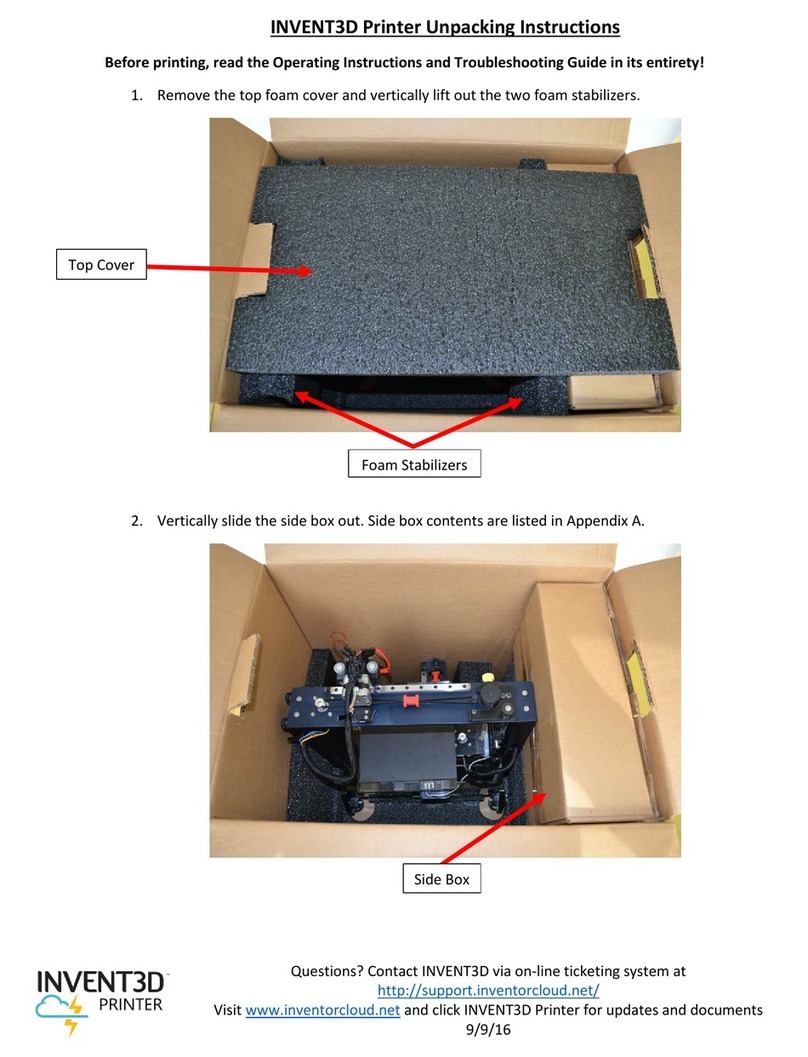 Inventorcloud Invent3d Series unpacking instructions