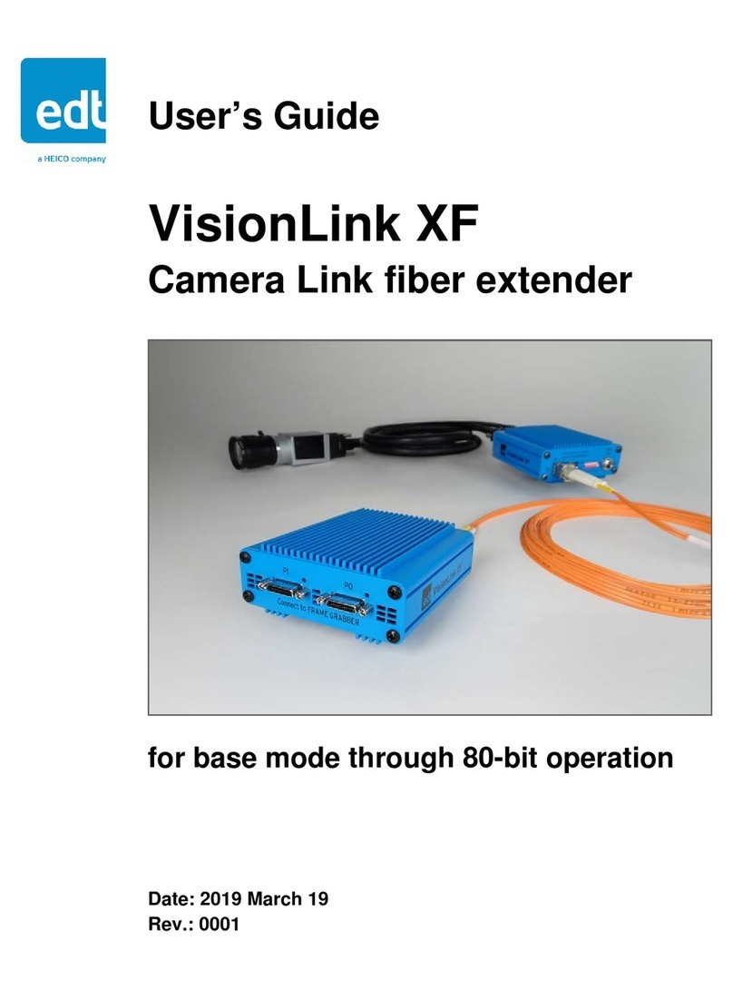EDT VisionLink XF user guide