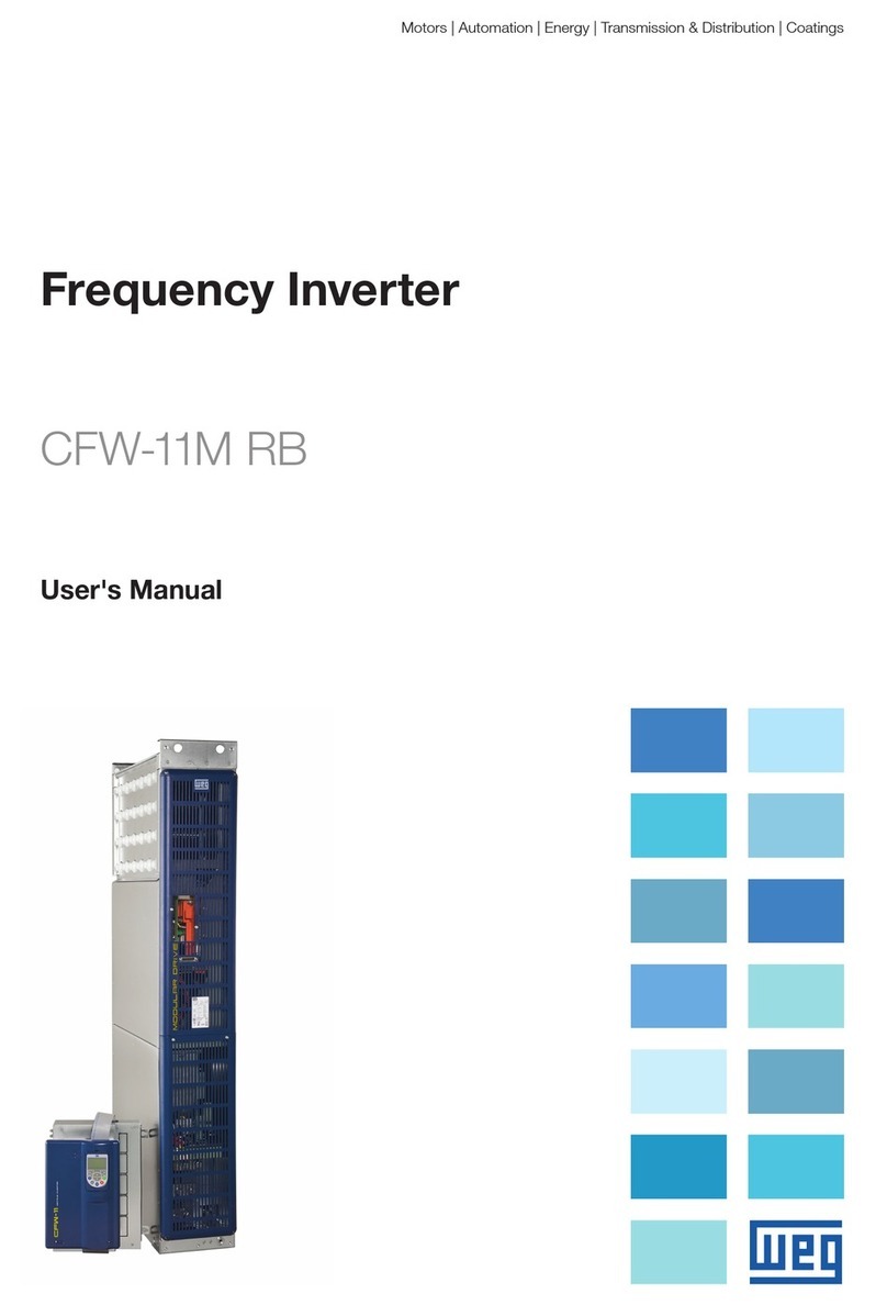 WEG CFW-11M RB User manual