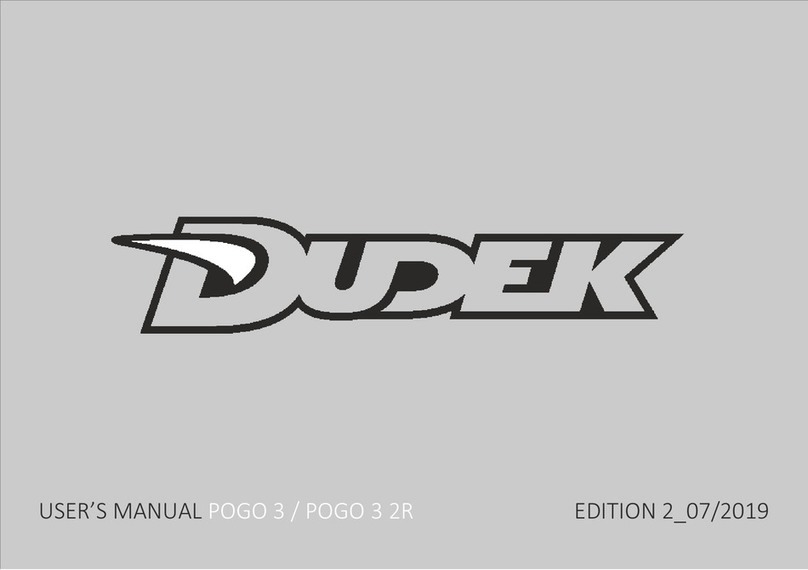 Dudek POGO 3 user manual