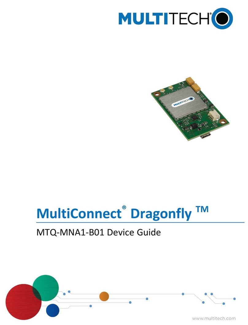 Multitech MultiConnect Dragonfly MTQ-MNA1-B01 Application guide