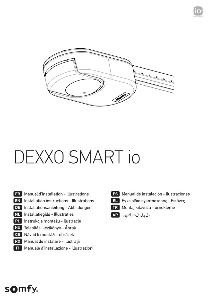 SOMFY DEXXO SMART io User manual