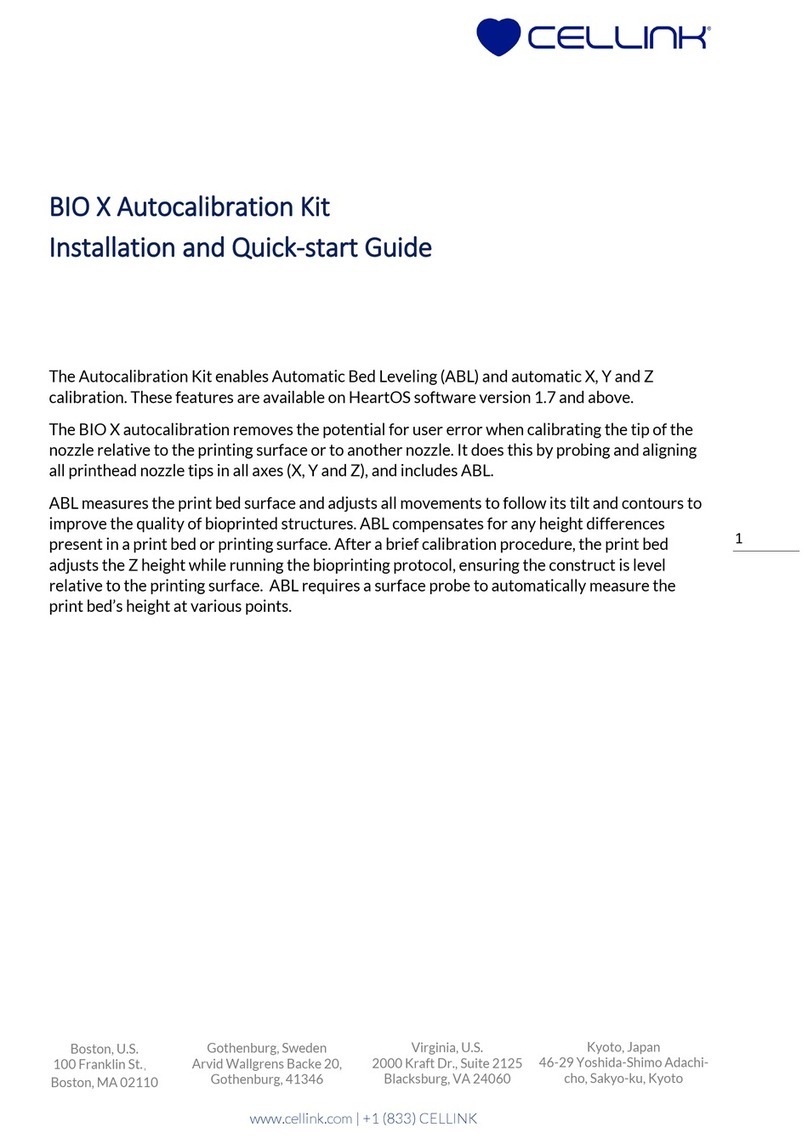 Cellink BIO X User manual