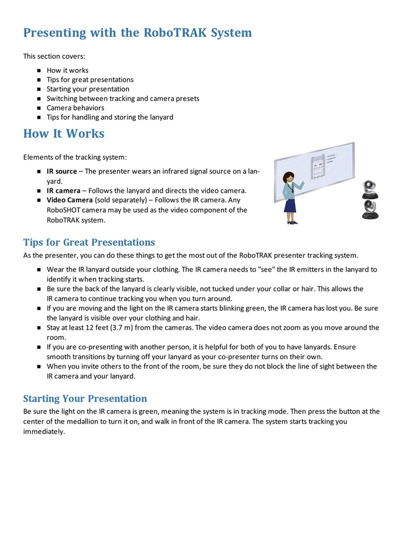 VADDIO RoboTRAK manual