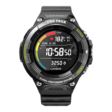 Casio WSD-F21HR User manual