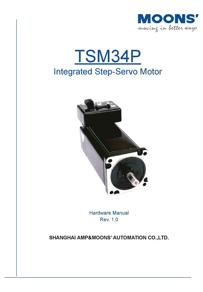 Moons' TSM34P-1AG User manual