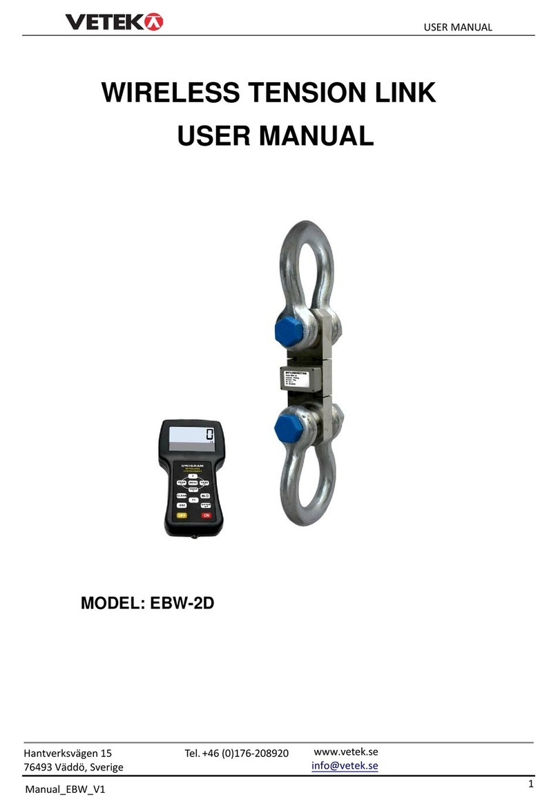 Vetek EBW-2D user manual