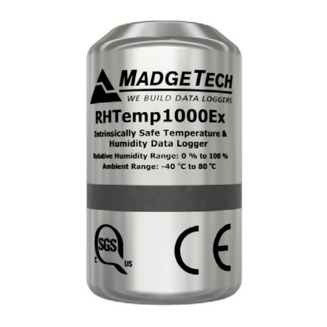 MadgeTech RHTEMP1000EX Specification sheet