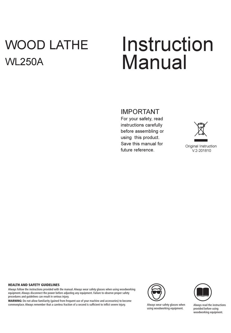 WoodFast WL250A User manual