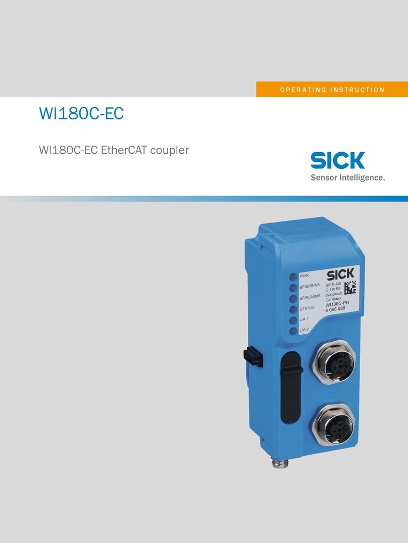 SICK WI180C-EC operating instructions