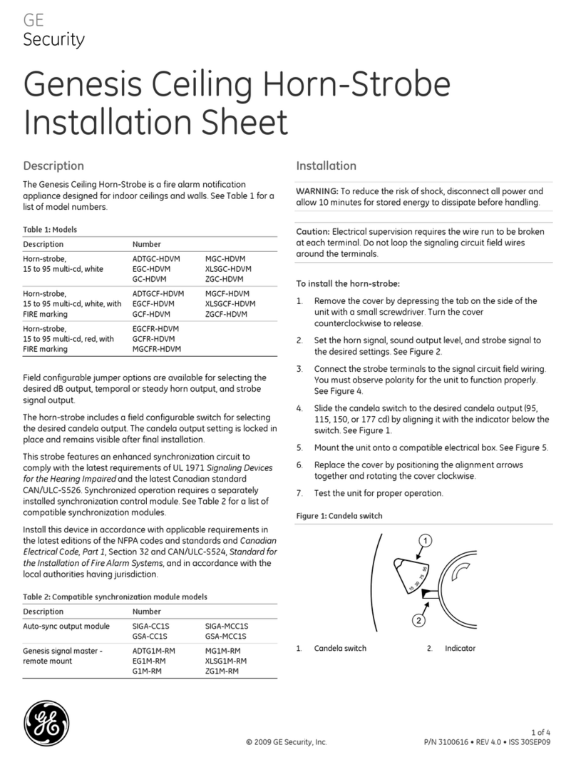 GE ADTGC-HDVM Assembly instructions GE ADTGC-HDVM Assembly instructions