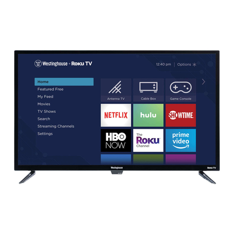 Westinghouse Roku TV User manual