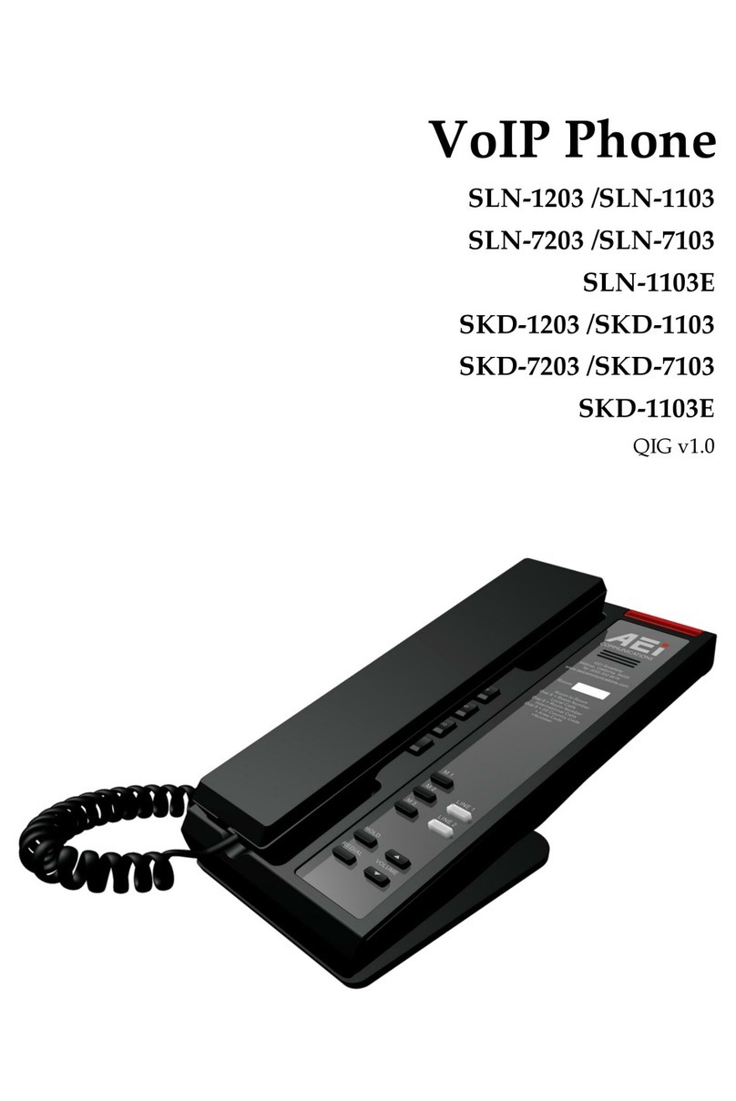 AEI SLN-1203 User manual