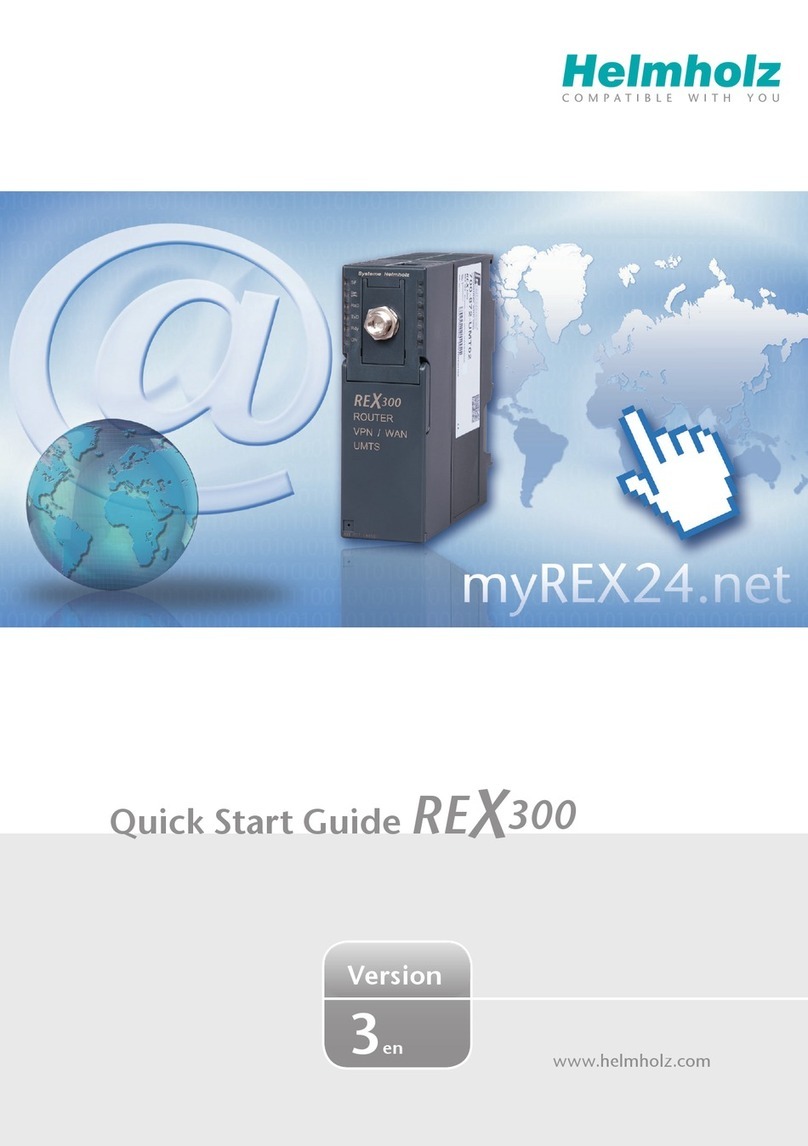 Helmholz REX 300 User manual