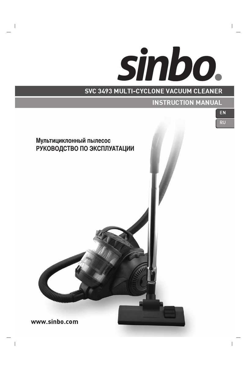 Sinbo SVC 3493 User manual