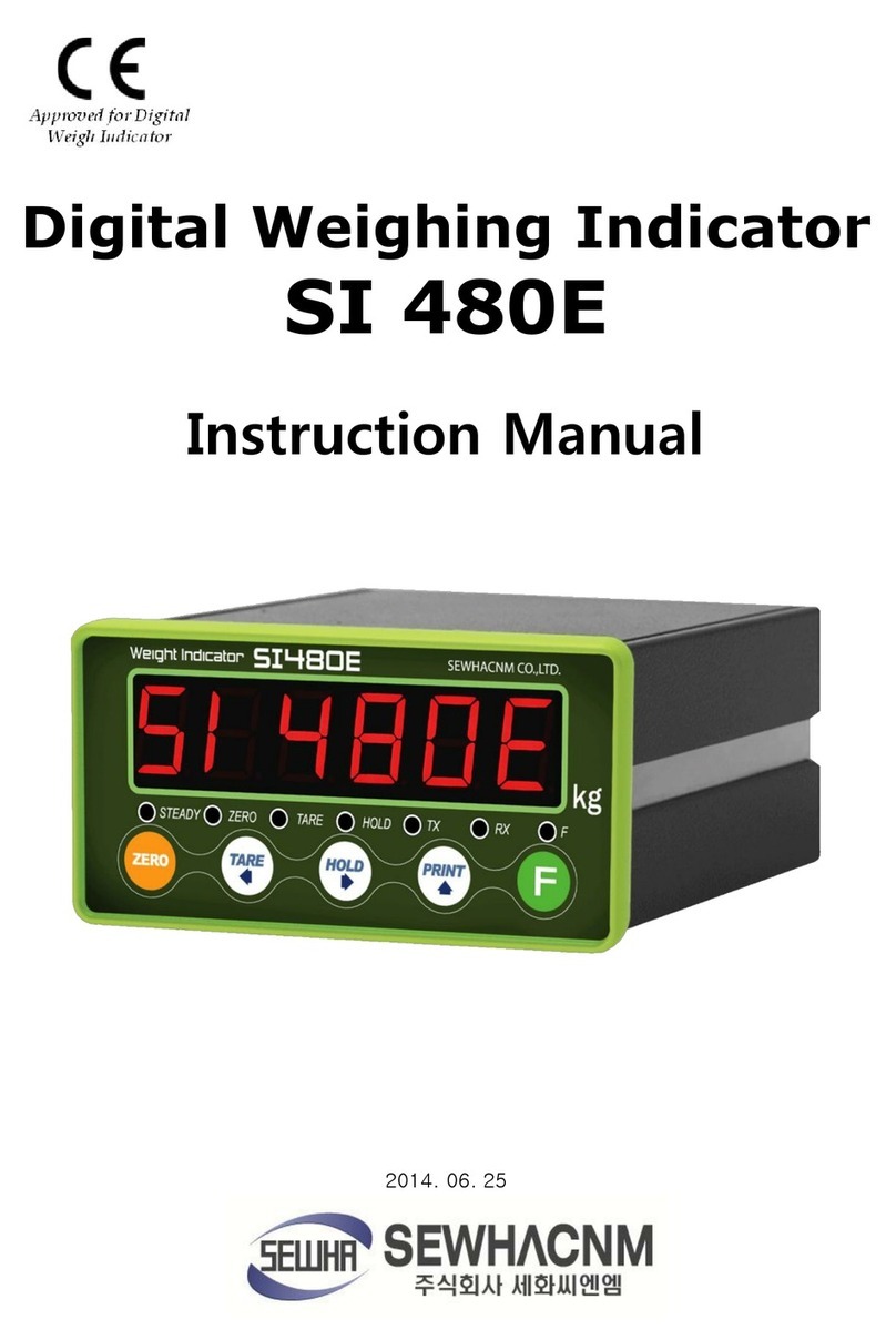 Sewhacnm SI 480E instruction manual