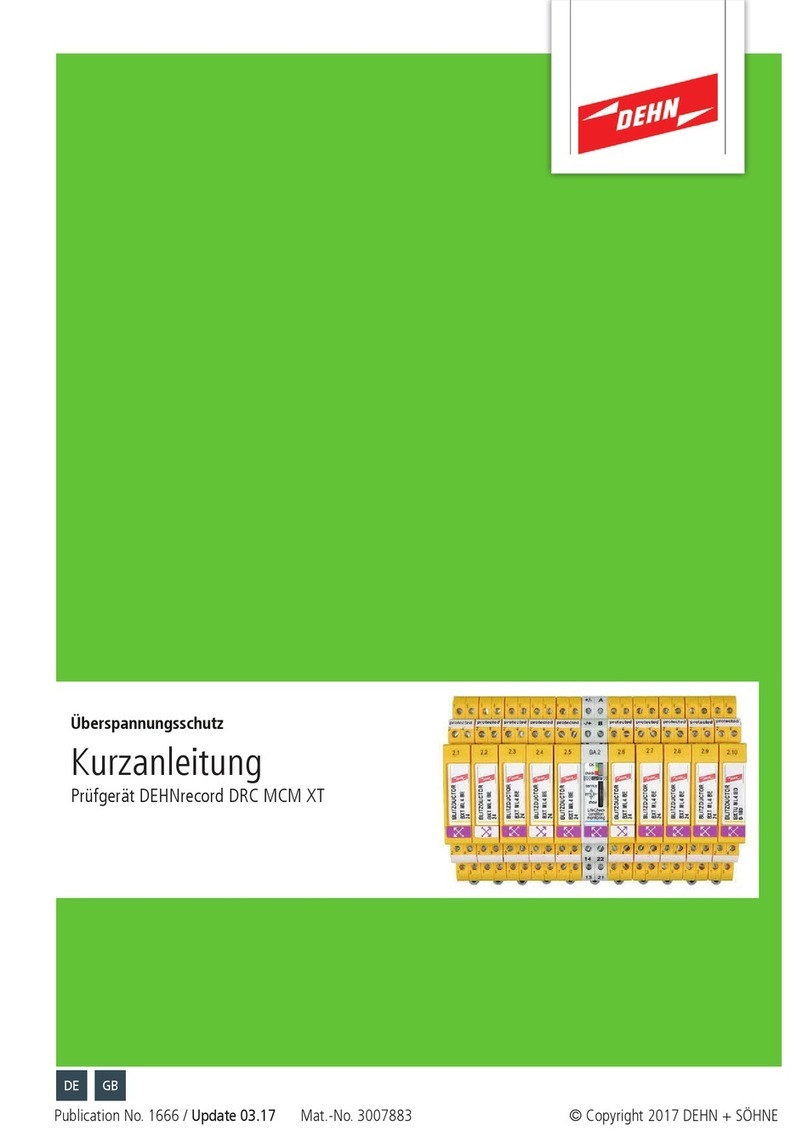dehn DEHNrecord DRC MCM XT User manual