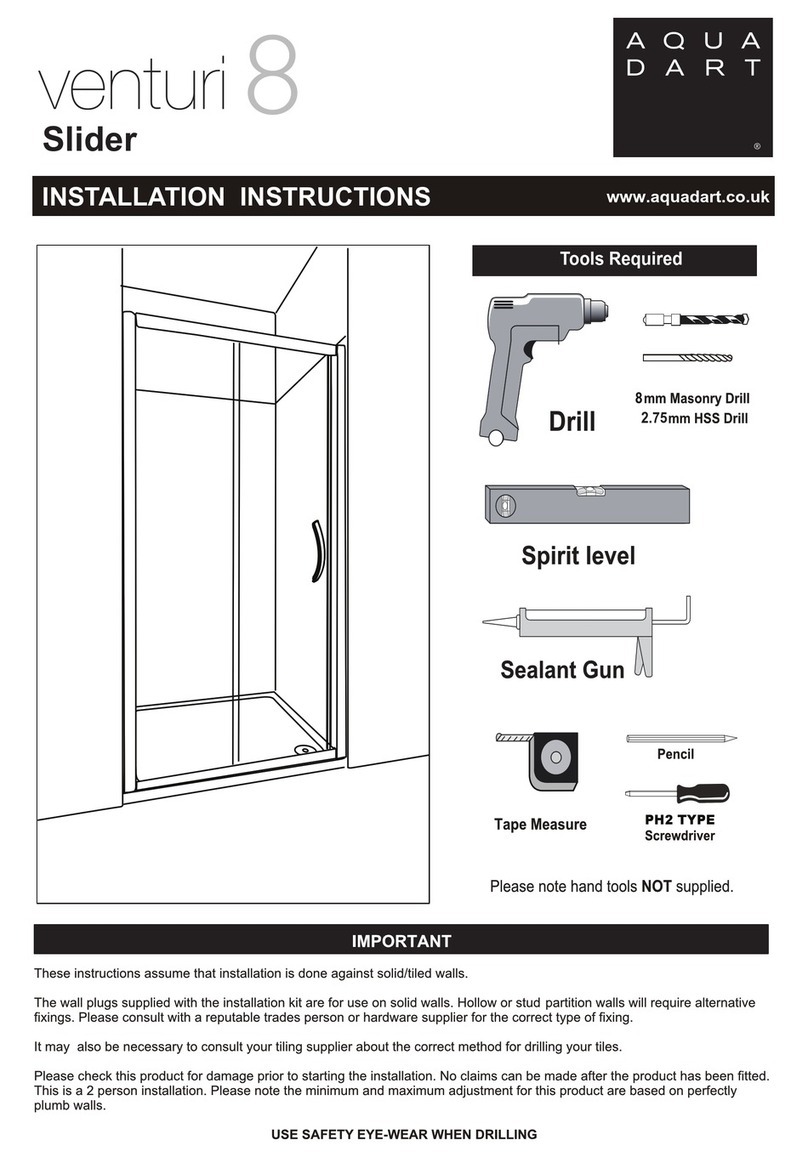 Aquadart Venturi 8 User manual