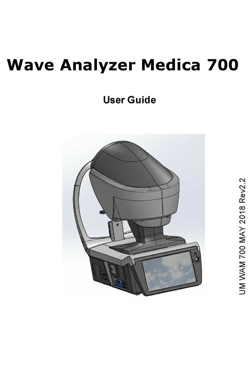 Essilor Medica 700 User manual