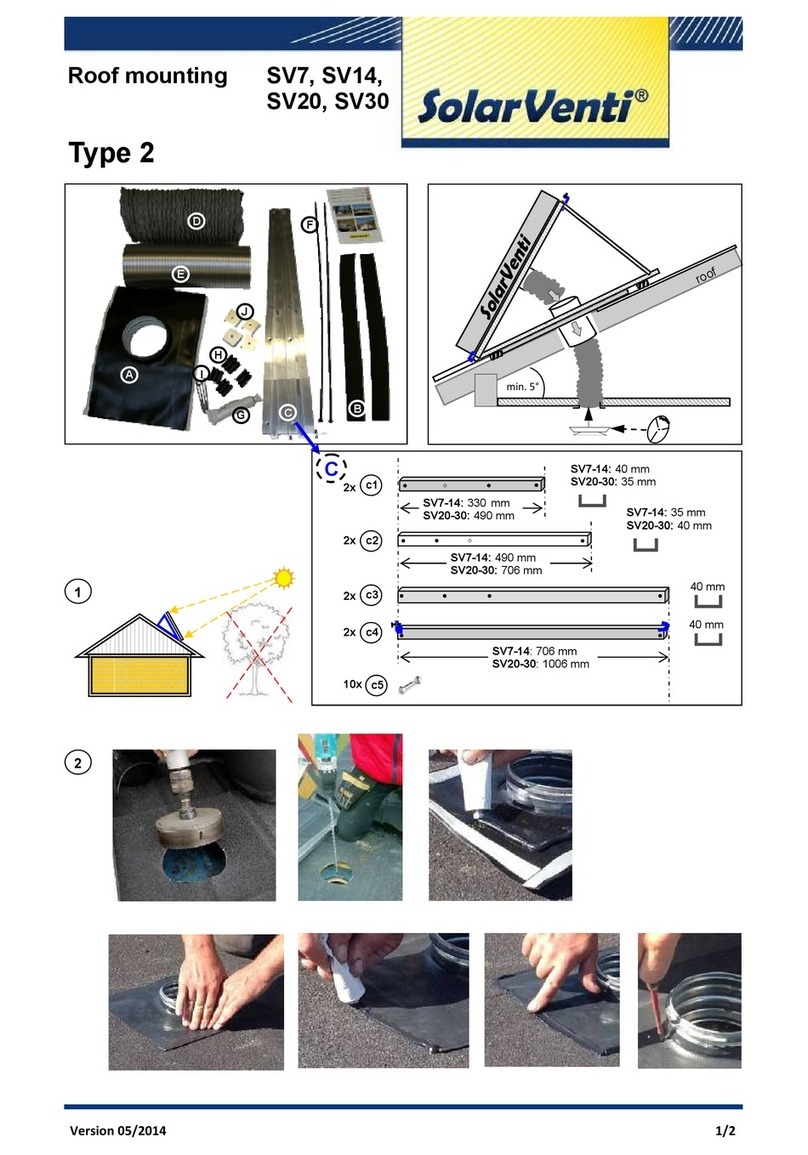 SolarVenti SV14 quick start guide
