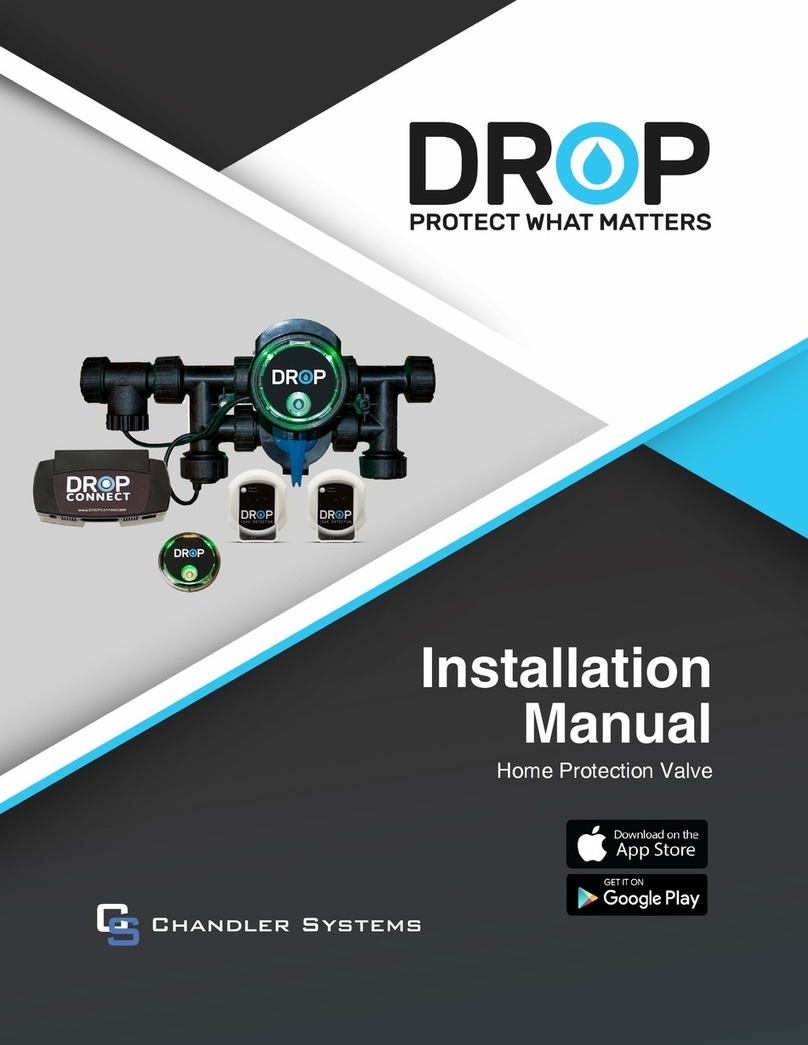 Chandler Systems DROP Home Protection Valve installation manual