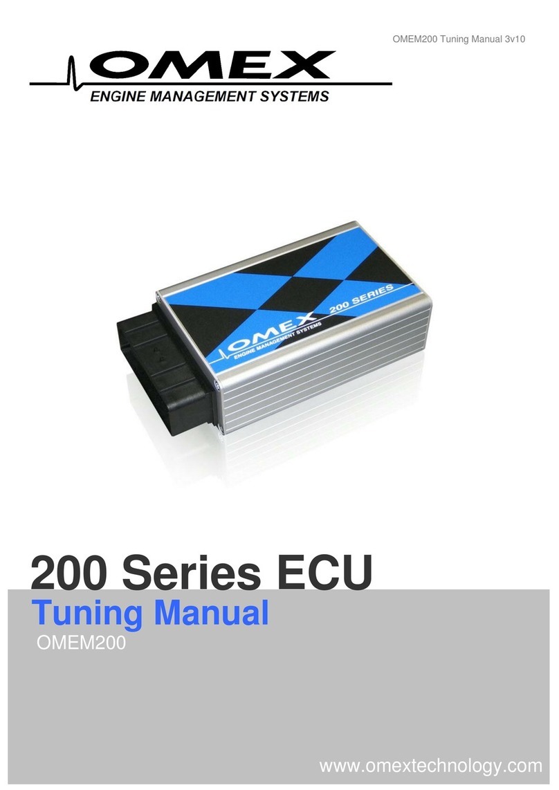 OMEX OMEM200 Tuning Manual