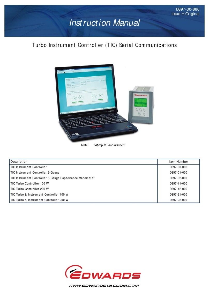 Edwards D397-00-000 User manual