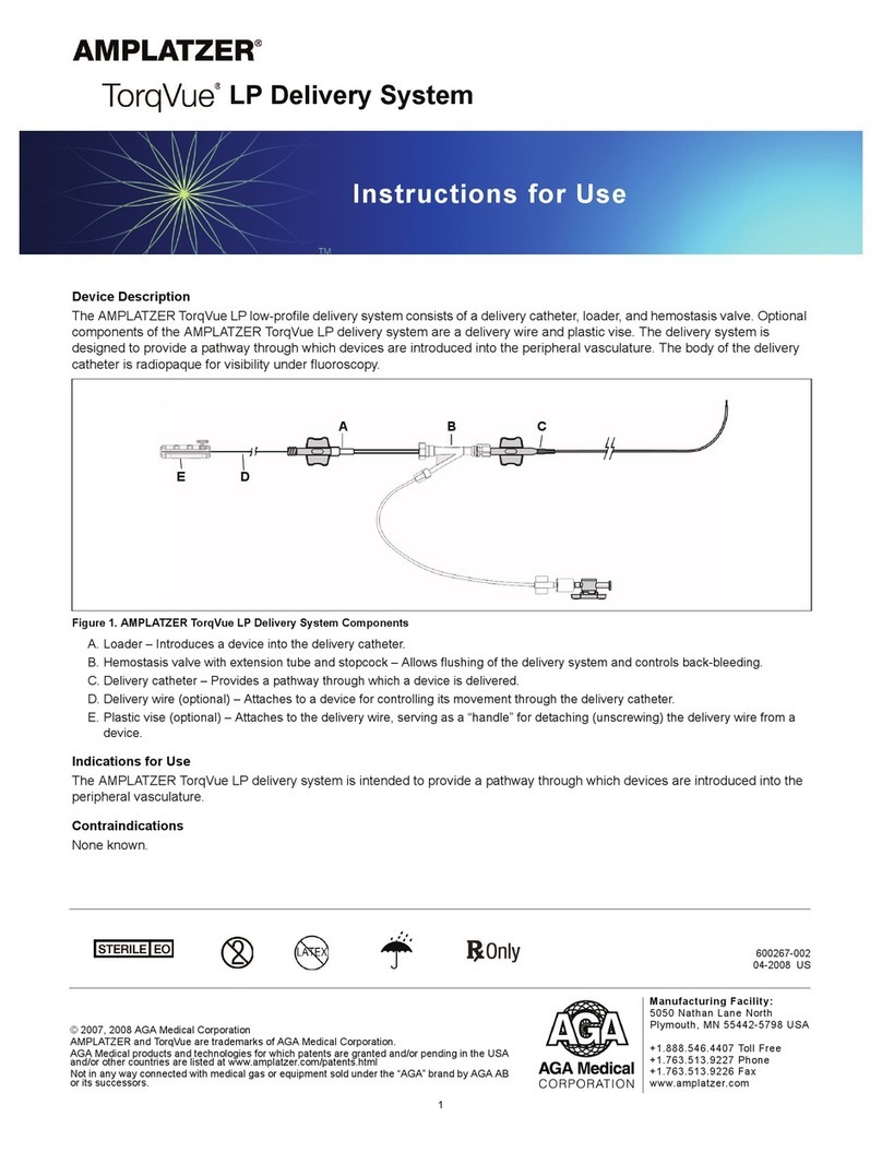 AGA Medical Amplatzer TorqVue LP Instructions for use