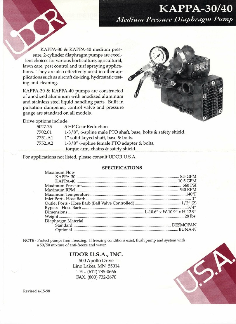 UDOR KAPPA-30 manual