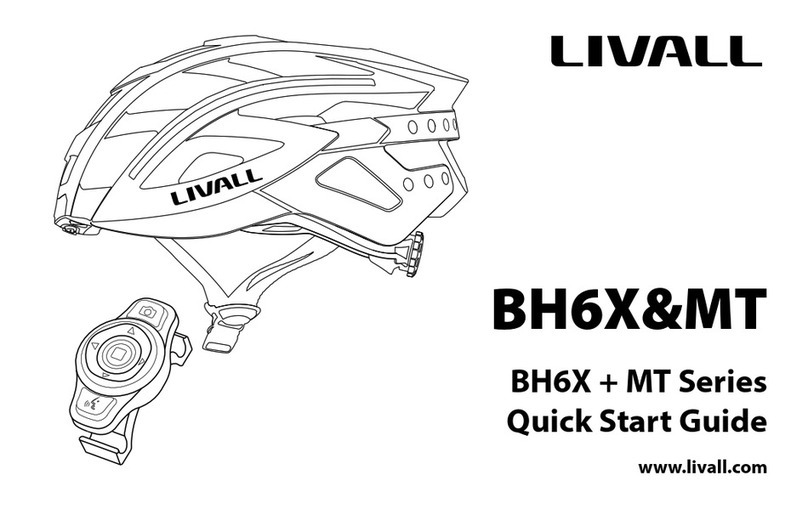 Livall BH6X Series quick start guide Livall BH6X Series quick start guide