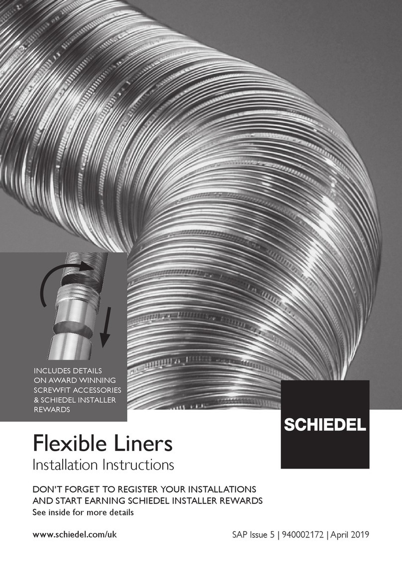 Schiedel TecnoFlex Plus installation instructions