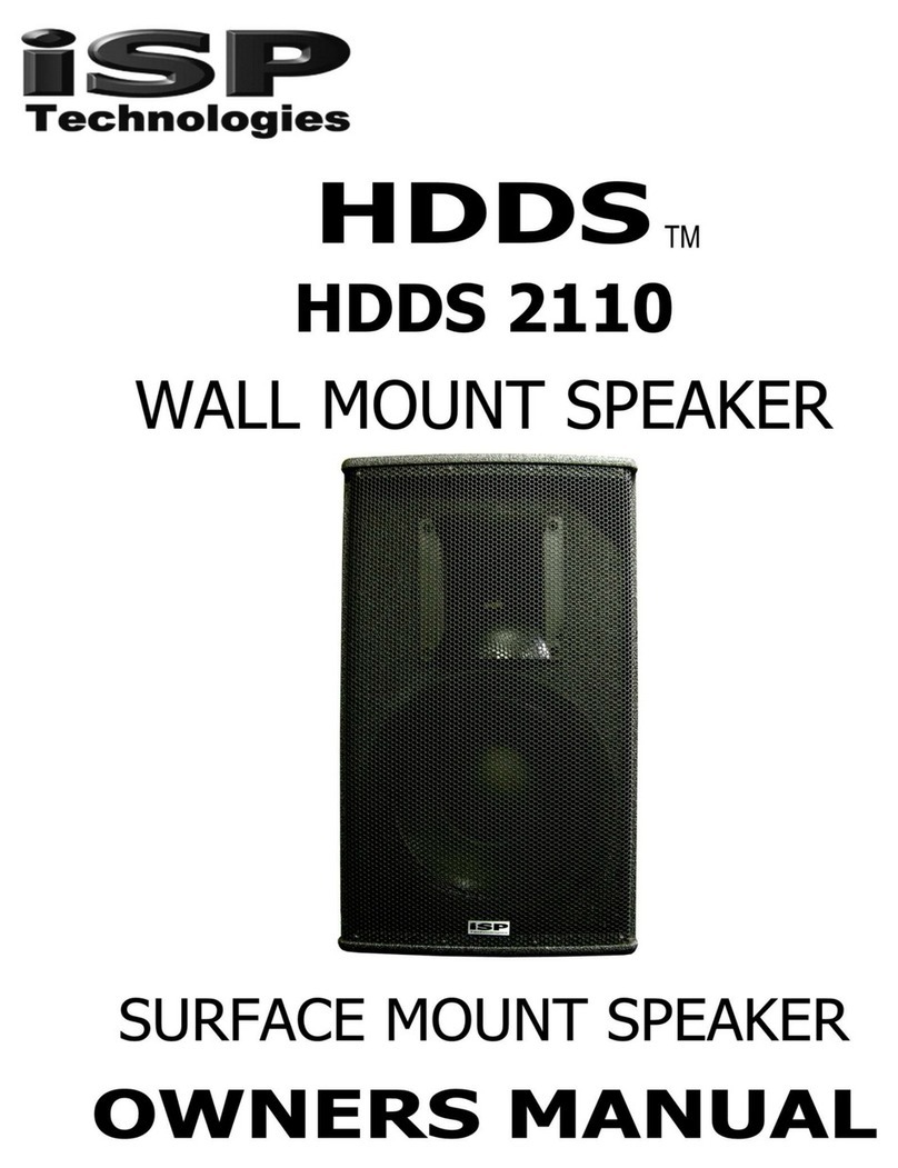iSP Technologies HDDS Series User manual