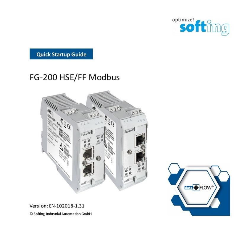 Softing FG-200 HSE Quick start up guide