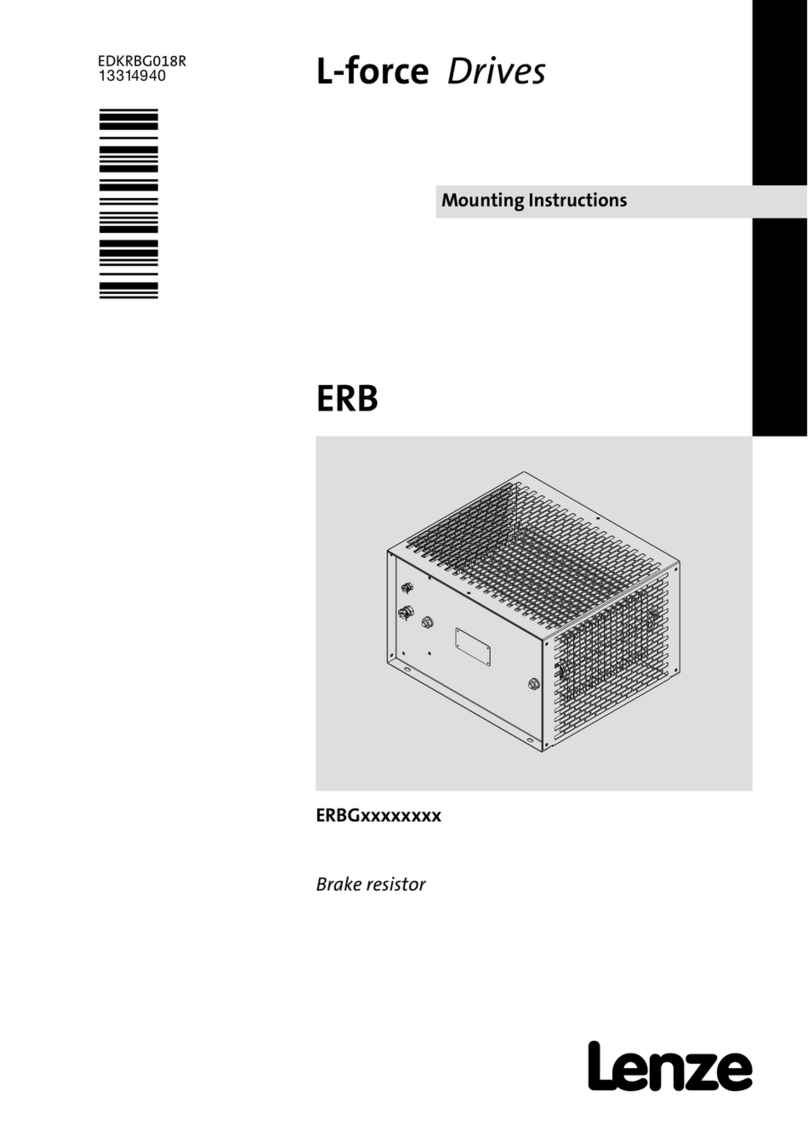 Lenze ERBG023D05K6 Mounting instructions Lenze ERBG023D05K6 Mounting instructions