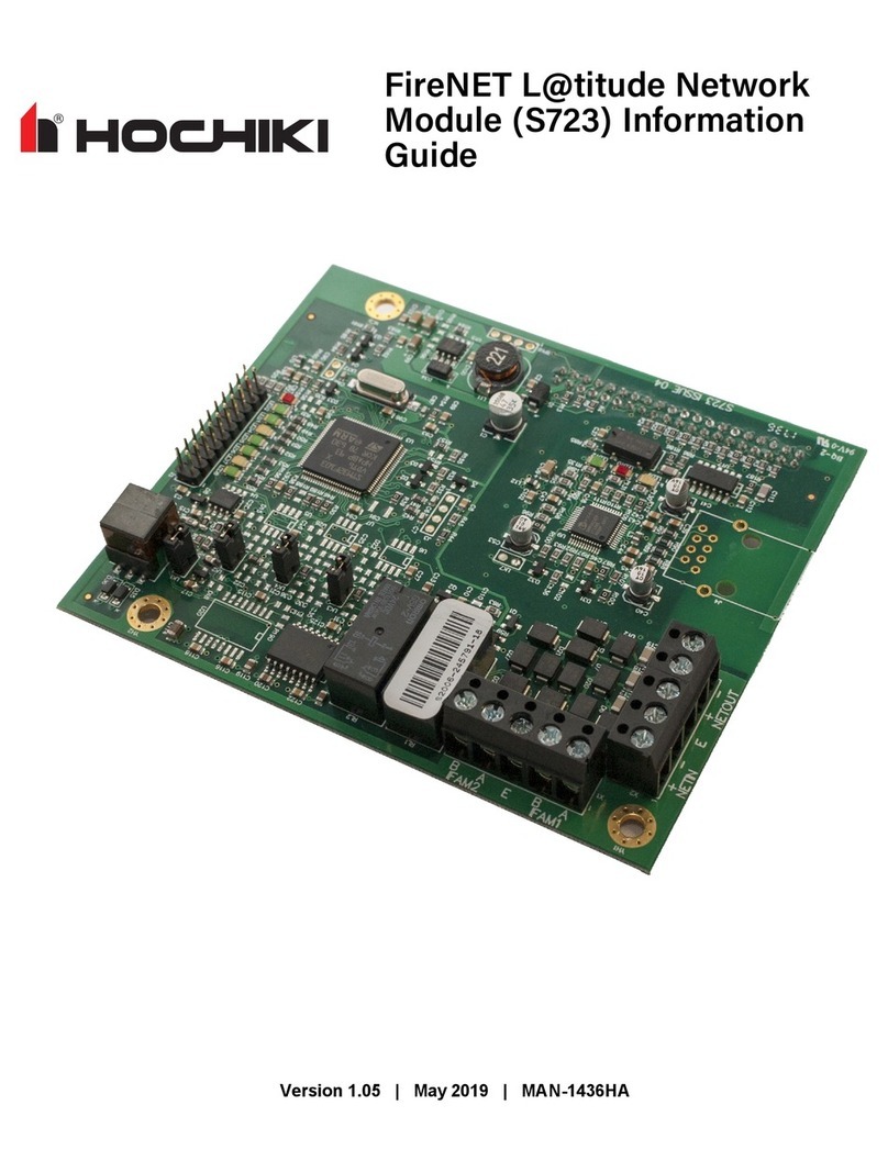 Hochiki FireNET L@titude S723 Information guide