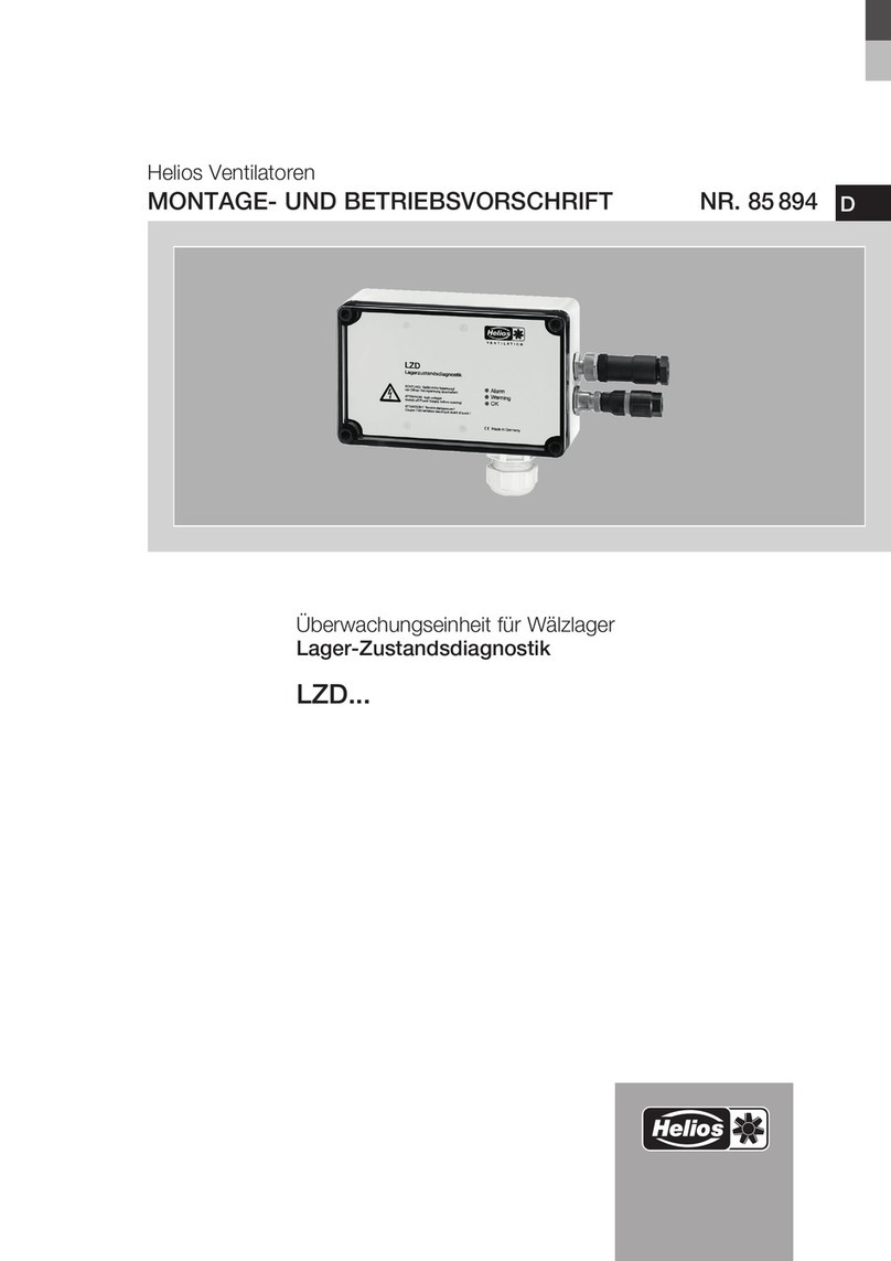 Helios LZD Series Installation and operating instructions