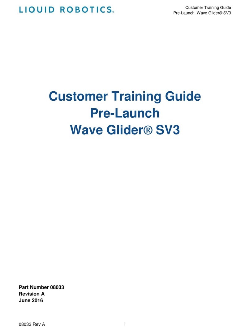 LIQUID ROBOTICS Wave Glider SV3 Customer Training  Guide