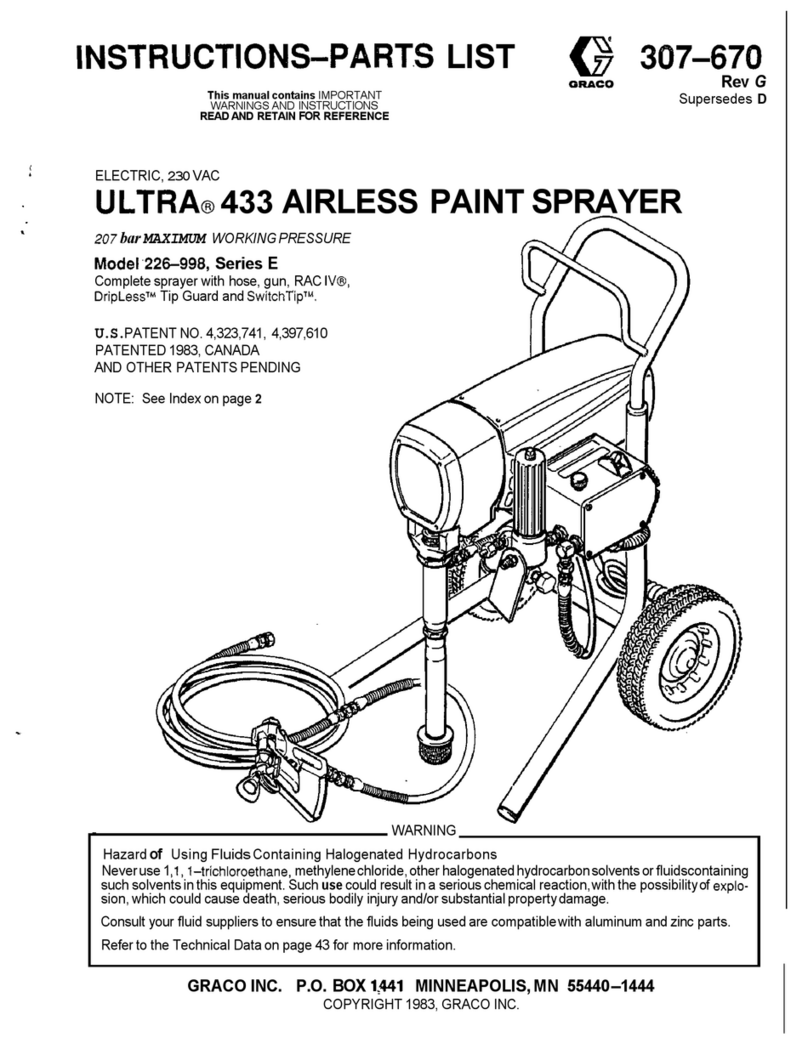Graco Series E Operation manual