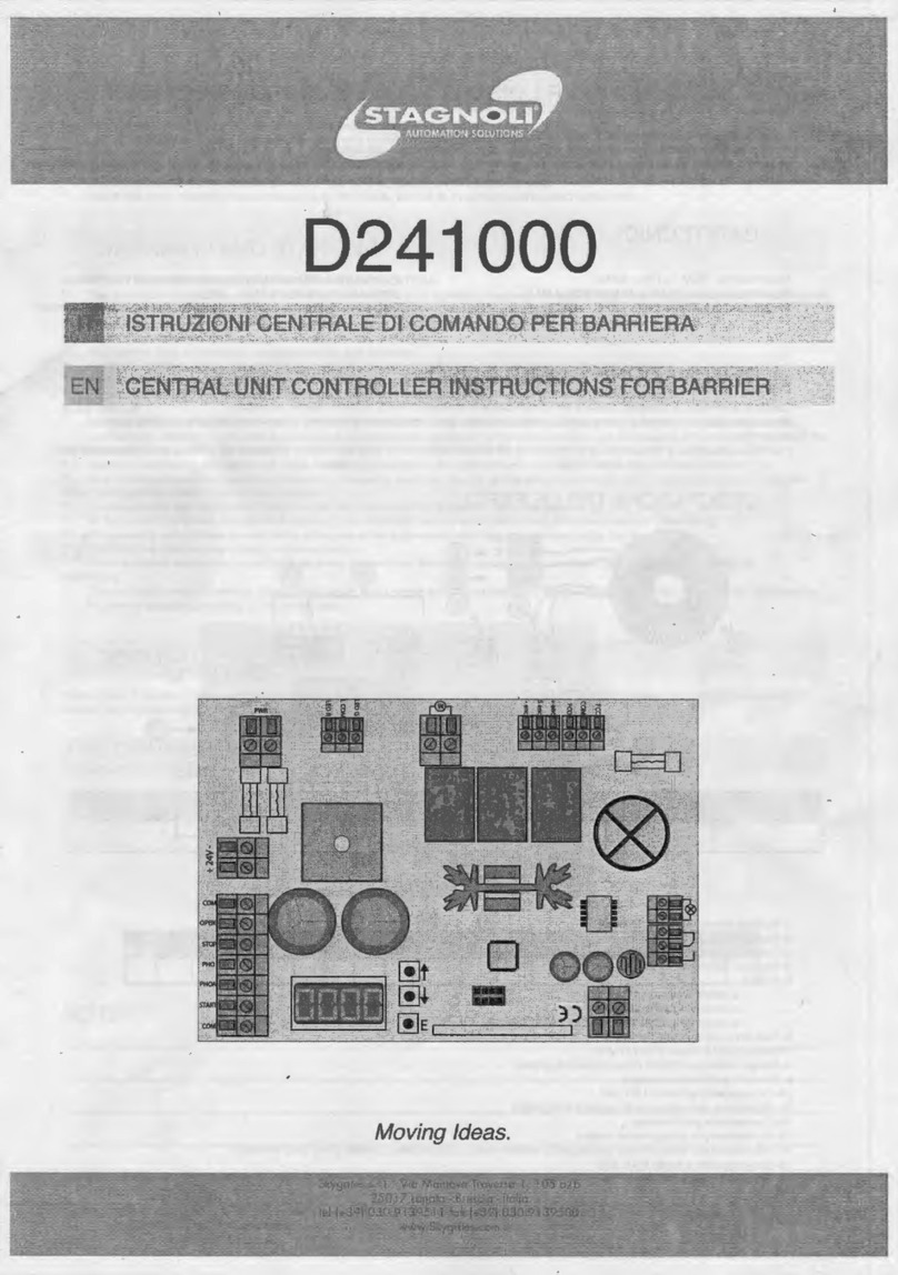 Stagnoli D241000 User manual