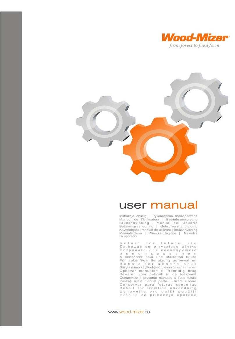 woodmizer SHR-T Series User manual