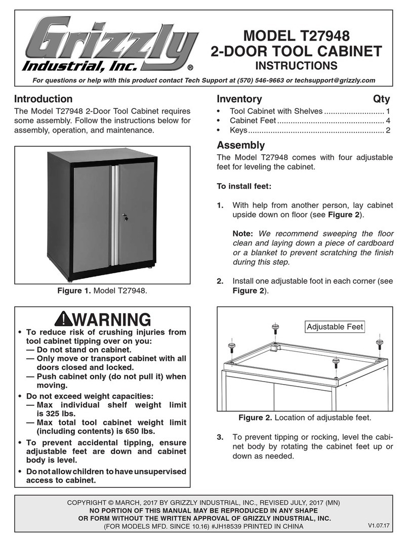 Grizzly T27948 User manual