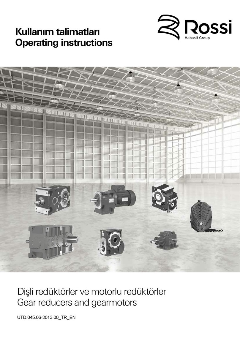 Habasit Rossi MR V User manual