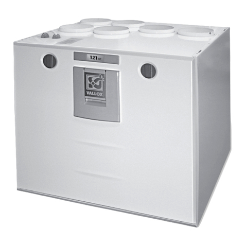 Vallox 121 MC Series Owner's manual