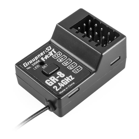 GRAUPNER GR-4 HoTT manual