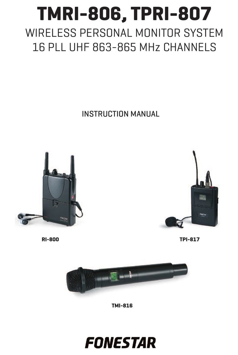 FONESTAR TPI-817 instruction manual