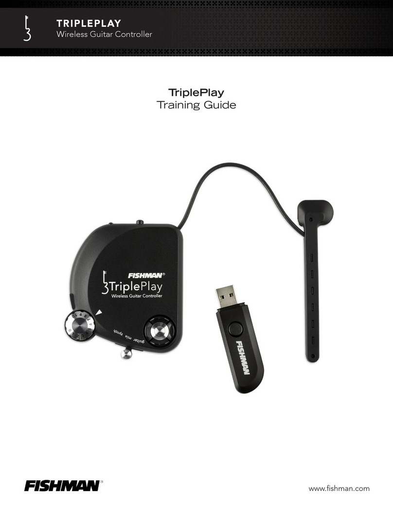 Fishman TriplePlay Setup guide Fishman TriplePlay Setup guide