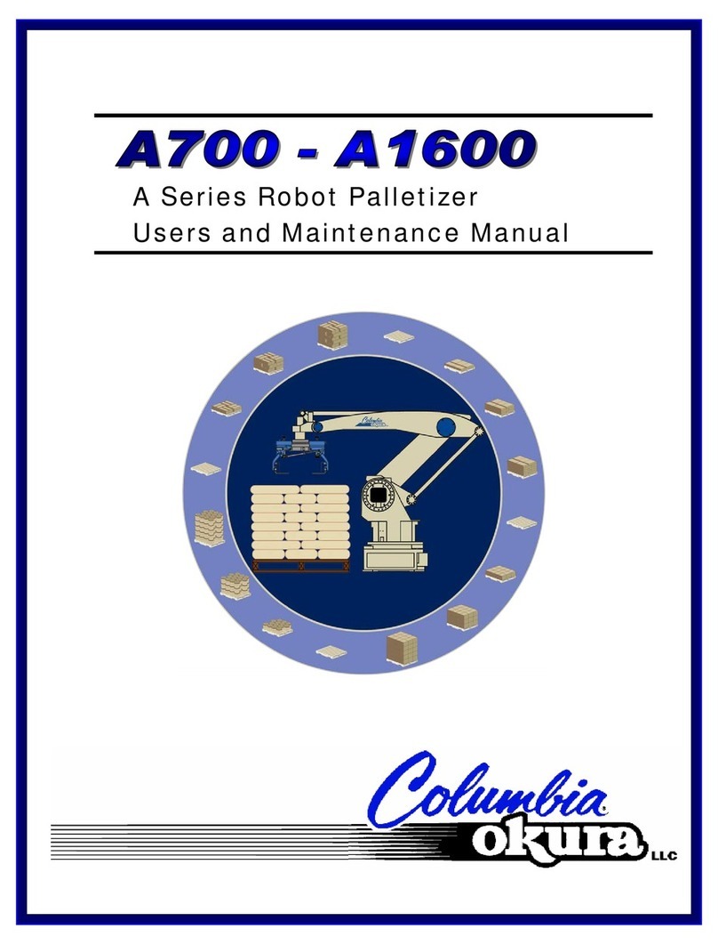 Columbia/Okura A700 User and maintenance manual