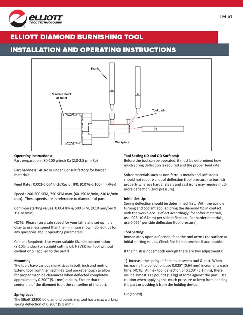 Monaghan ELLIOTT Installation and operating instructions
