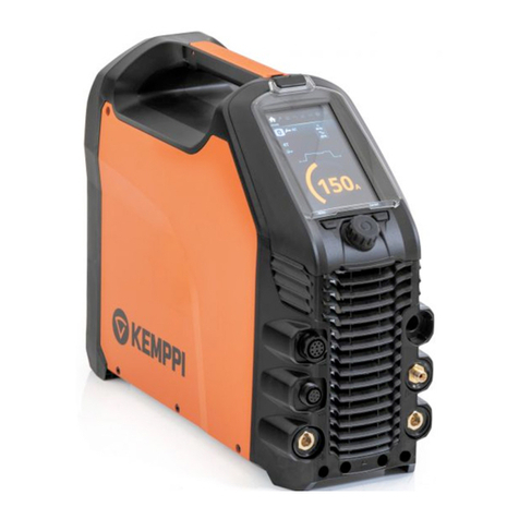 Kemppi MasterTig 235ACDC GM User manual Kemppi MasterTig 235ACDC GM User manual